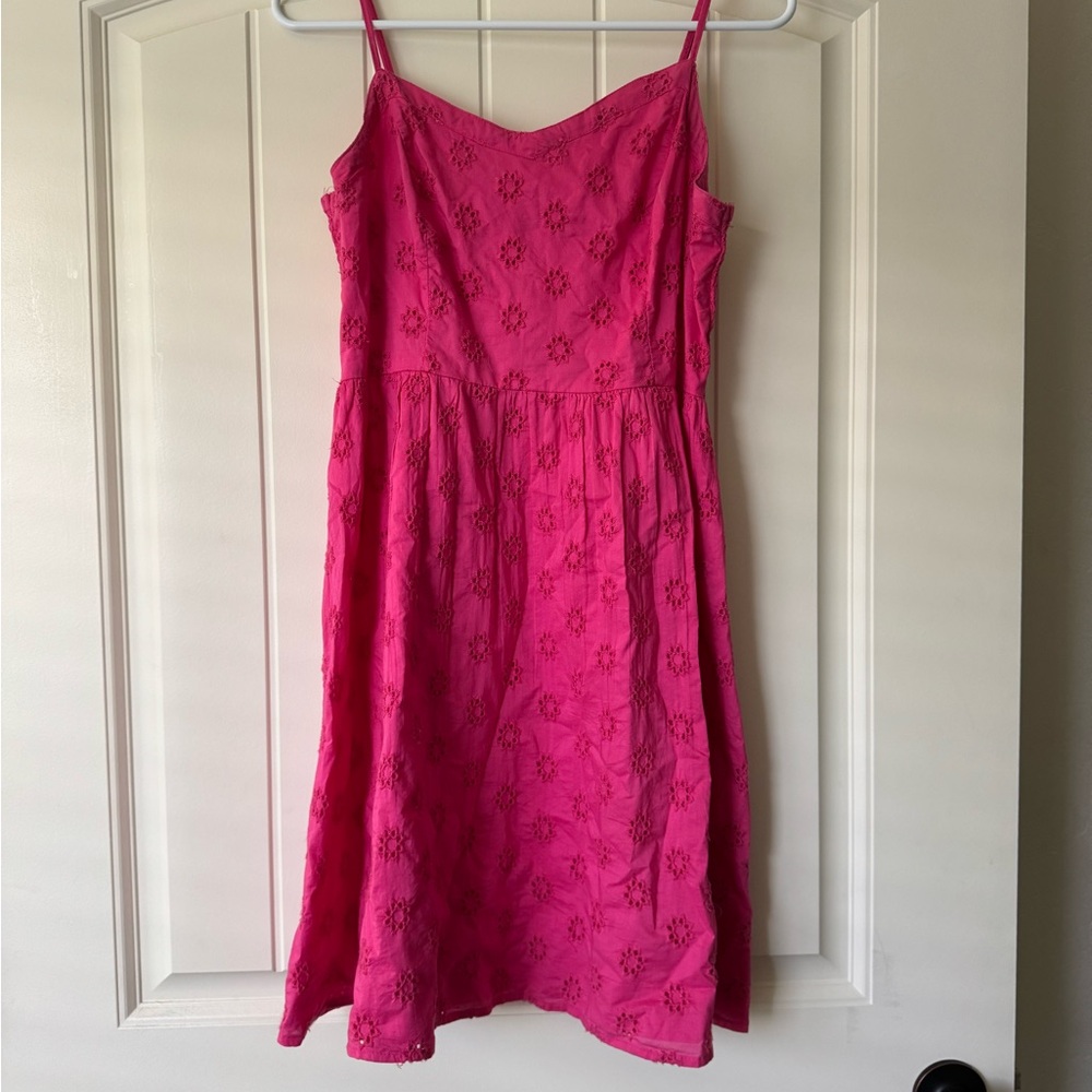 Pink Floral Dress
